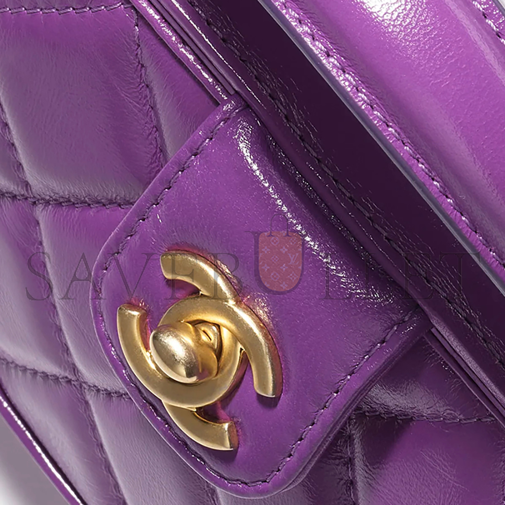 CHANEL MASTER CHANEL MINI BAG WITH TOP HANDLE (18*12*7cm)